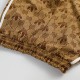 GUCCI × adidas グッチ アディダス コラボ ダブルG トレフォイル 三つ葉ロゴ 総柄 トラックパンツ ジョガーパンツ キャメル 男女兼用