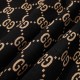 GUCCI グッチ ダブルG 総柄 赤緑ウェビングライン スタンドカラー トラックジャケット ジャージ ブルゾン ブラック×マルチカラー 男女兼用