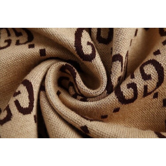 GUCCI グッチ 最新秋冬モデル ダブルG総柄 レッド＆ブルー ウェビングライン ジョガーパンツ トラックパンツ キャメル 男女兼用