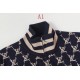 LOUIS VUITTON ルイヴィトン モノグラム 総柄 提花ジャカード ニットセーター トラックジャケット ブルゾン スタンドカラー 男女兼用