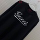 グッチ ロゴプリント クルーネック 長袖スウェットシャツ Tシャツ オフホワイト ブラック メンズ レディース