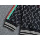 GUCCI グッチ 80s レトロ ダブルG総柄 シェリーライン スタンドカラー トラックジャケット ジップアップ ブルゾン ブラック 男女兼用