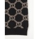 GUCCI グッチ モヘア ウール混紡 モノグラム GG総柄 Vネック カーディガン ニットセーター ブラック×ベージュ 男女兼用
