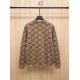 GUCCI グッチ GG総柄 モノグラム クルーネック ニットセーター 4色展開 プルオーバー 男女兼用