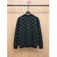 GUCCI グッチ GG総柄 モノグラム クルーネック ニットセーター 4色展開 プルオーバー 男女兼用