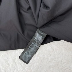 GUCCI グッチ SS26 GG総柄 暗紋ジャカード スタンドカラー ジップアップジャケット ブルゾン ブラック 男女兼用