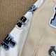 LOUIS VUITTON ルイヴィトン 兔八哥コラボ メルトンウール 切替スタジャン ブルゾン 杏色 男女兼用