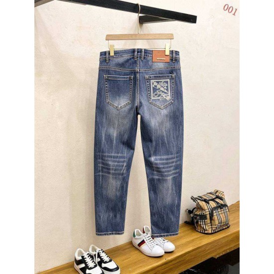 LOUIS VUITTON ルイヴィトン 岡山デニム 13oz ウォッシュド ストレート デニムパンツ ジーンズ メンズ