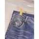 LOUIS VUITTON ルイヴィトン 岡山デニム 13oz ウォッシュド ストレート デニムパンツ ジーンズ メンズ