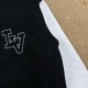LOUIS VUITTON ルイヴィトン TM1263 タオル刺繍 パッチワーク スタジャン ブルゾン ブラック 男女兼用
