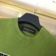 ルイ・ヴィトン 猟犬モチーフ 撞色嵌花 コットン クルーネック 半袖Tシャツ カットソー 緑 メンズ レディース