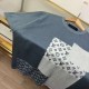 ルイ・ヴィトン 2026SS Monogram 提花切替 ニット半袖Tシャツ ブルー 灰色 メンズ レディース