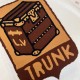 ルイ・ヴィトン 2026SS トランク柄 モノグラムフラワー インターシャ ニット半袖Tシャツ 白 メンズ レディース