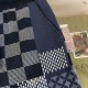 ルイ・ヴィトン 2026AW 嵌花切替 ニットハーフパンツ ショートパンツ ネイビー メンズ レディース