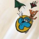 ルイ・ヴィトン Monogram Comics 漫画キャラクター 嵌花ニット半袖Tシャツ 白 メンズ レディース