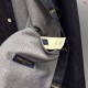 ルイ・ヴィトン Monogram 糸刺繍 デニムシャツジャケット カバーオール インディゴ メンズ レディース