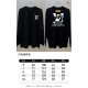 ルイ・ヴィトン ドリップペイント ロゴ ロングスリーブTシャツ ロンT 米白 黒 メンズ レディース