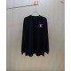 ルイ・ヴィトン ピンクモノグラム ロゴ ロングスリーブTシャツ ロンT 米白 黒 メンズ レディース