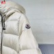 モンクレール レディース Suyenne フード付き Aライン ミドル丈 ダウンコート 軽量ナイロン