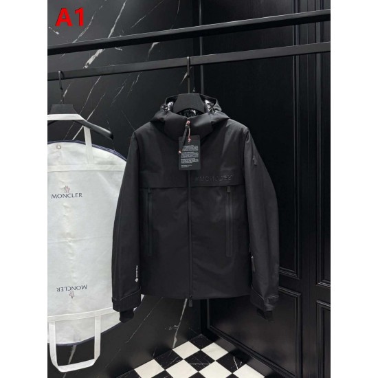 モンクレール グルノーブル メンズ GORE-TEX 防水透湿 フード付き スキー ダウンジャケット マウンテンパーカー