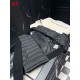 モンクレール メンズ/レディース ニット切替 スタンドカラー ジップアップ ダウンカーディガン 男女兼用