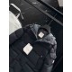 モンクレール メンズ/レディース マットナイロン フード付き 中長丈 ダウンコート ダウンジャケット ブラック 男女兼用