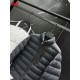 モンクレール メンズ/レディース 縦型胸ポケット スタンドカラー マットナイロン 軽量 ライトダウンジャケット 男女兼用