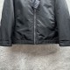 プラダ トライアングルロゴ 襟付き パデッドジャケット 黒 M L XL 2XL 3XL メンズ レディース