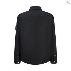 ストーンアイランド ツイルデニム ワークジャケット シャツジャケット 黒 S M L XL メンズ レディース