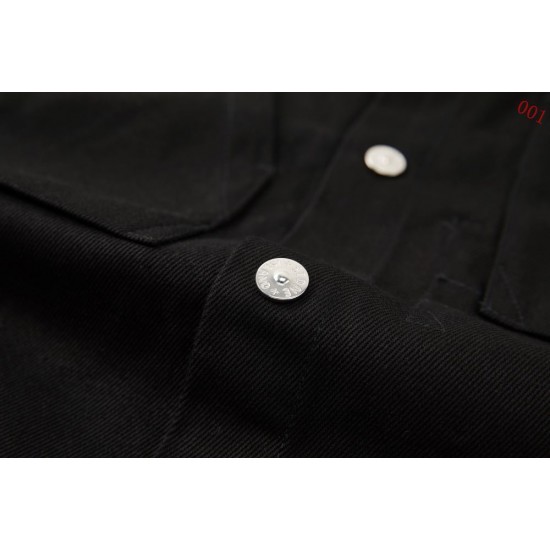 ストーンアイランド ツイルデニム ワークジャケット シャツジャケット 黒 S M L XL メンズ レディース