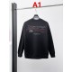 BALENCIAGA バレンシアガ 2026FW ランウェイ走秀款 BBロゴ ウェーブ刺繍 クルーネック スウェットシャツ 2色展開 男女兼用