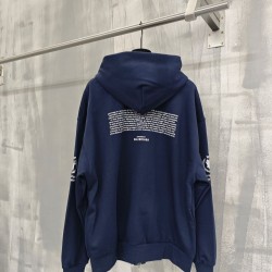 BALENCIAGA バレンシアガ WFP 世界食糧計画 コラボ ジップアップパーカー フーディー 2色展開 男女兼用