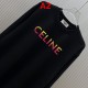 CELINE セリーヌ グラデーションロゴ クルーネック ロングTシャツ スウェット 2色展開 男女兼用