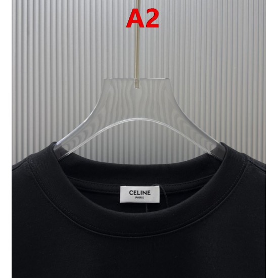 CELINE セリーヌ グラデーションロゴ クルーネック ロングTシャツ スウェット 2色展開 男女兼用