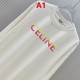 CELINE セリーヌ グラデーションロゴ クルーネック ロングTシャツ スウェット 2色展開 男女兼用