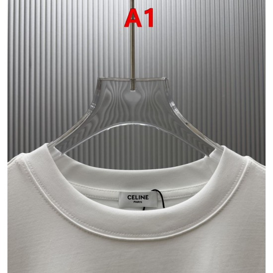 CELINE セリーヌ グラデーションロゴ クルーネック ロングTシャツ スウェット 2色展開 男女兼用