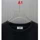 CELINE セリーヌ PARIS ロゴプリント クルーネック ロングTシャツ スウェット 2色展開 男女兼用