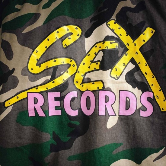 CHROME HEARTS クロムハーツ 迷彩 城市限定 SEX RECORDS リメイク ボンバージャケット MA-1 925シルバー 男女兼用