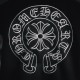 CHROME HEARTS クロムハーツ 2026FW ホースシュー フローラルクロス刺繍 袖レザー 切替 スタジャン 男女兼用