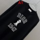 DIOR ディオール 1947 ロゴプリント 雕刻アート クルーネック ロングTシャツ スウェット 2色展開 男女兼用