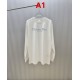 DIOR ディオール Christian Dior COUTURE ロゴプリント クルーネック ロングTシャツ スウェット 2色展開 男女兼用