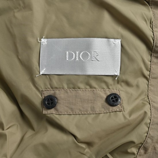 DIOR × STONE ISLAND ディオール ストーンアイランド コラボ ボンバージャケット 飛行員棉服 2026FW メンズ