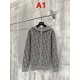 DIOR ディオール 26SS Oblique オブリーク 総柄ジャカード ニットジップアップパーカー フーディー 2色展開 男女兼用