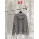 DIOR ディオール 26SS Oblique オブリーク 総柄ジャカード ニットジップアップパーカー フーディー 2色展開 男女兼用