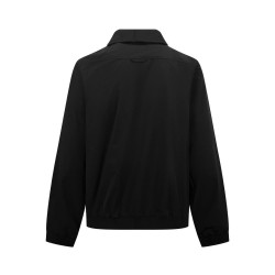 DIOR ディオール BB4027-B60 Medaillon 刺しゅうワッペン スタンドカラー ジップアップジャケット ブルゾン ブラック メンズ