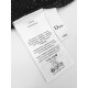 DIOR ディオール AA1010-B25 カシミヤ 斑点模様 ニットセーター クルーネック 刺しゅうロゴ グレー メンズ