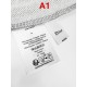 DIOR ディオール BB4041-A75 ヴィンテージ加工 フェード感 刺しゅうロゴ クルーネック スウェットシャツ 2色展開 メンズ
