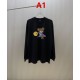 FENDI フェンディ ズッカ柄 ベア グラフィックロゴプリント クルーネック ロングTシャツ スウェット 2色展開 男女兼用