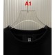 GIVENCHY ジバンシィ Avenue George V パリ本店アドレス ロゴプリント クルーネック ロングTシャツ スウェット 2色展開 男女兼用