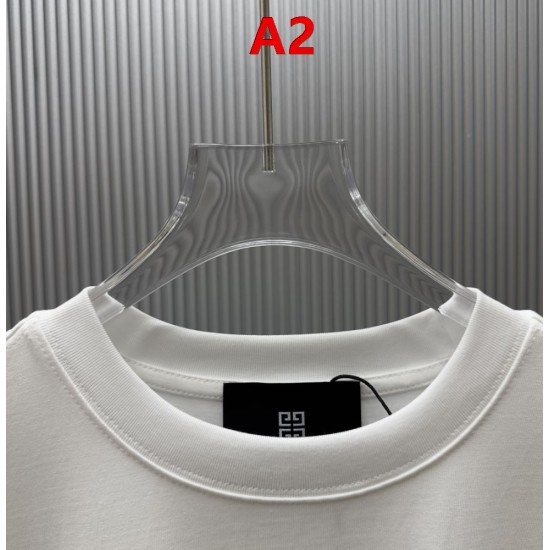 GIVENCHY ジバンシィ Avenue George V パリ本店アドレス ロゴプリント クルーネック ロングTシャツ スウェット 2色展開 男女兼用